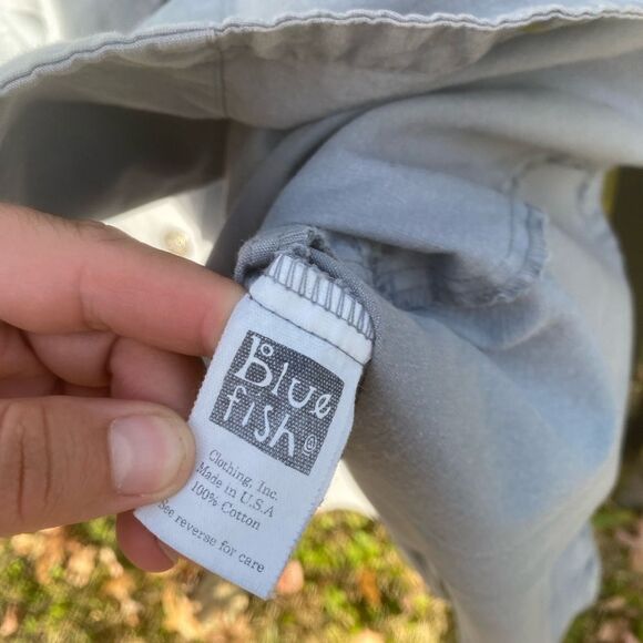 Blue Fish Hand Painted Jacket RARE! - Picture 4 of 10